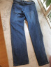 真维斯（Jeanswest）牛仔裤男春夏季新款直筒宽松休闲长裤男弹力高端百搭阔腿裤子男 蓝色 38 (2尺9) 实拍图