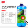 3M清洁玻璃水0℃ 通用疏水2升乙醇配方镀膜驱水去油膜雨刷水 PN7018 实拍图