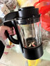 破壁机家用多功能免滤豆浆机1.75L全自动免煮2025新款五谷杂粮3-6人大容量磨粉榨汁料理机 【旗舰新款】轻音破壁 细腻免滤 1.75升，14叶刀 黑色 实拍图