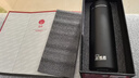 希诺保温杯2025新款男女士大容量车载水杯泡茶杯教师节礼物杯子 480ML磨砂黑316不锈钢9655 实拍图