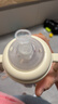 小土豆（potato）PPSU吸管奶瓶一岁以上大宝宝带手柄重力球吸嘴330ml 奶油白 实拍图