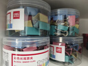 得力（deli）【超级爆款】48只25mm彩色长尾夹票夹 4#中号金属燕尾夹票据文件夹办公 48只/筒 8554 实拍图