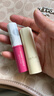 曼秀雷敦水彩有色润唇膏 女生素颜保湿滋润去死皮淡唇纹 03粉上我3g 实拍图
