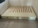 牧菲亚榻榻米无床头床排骨架床架小户型定制床 实木床架+抽屉 1.5米*1.9米 实拍图