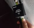 毕亚兹 网线分线器 一分二同时上网网络三通头 网线延长 网络转接头 黑色两个装 实拍图