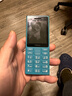 诺基亚（NOKIA）108 4G AI版移动联通电信广电全网通 2.4英寸双卡双待 直板按键学生老人老年人功能机备用手机蓝色 实拍图