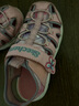 Skechers斯凯奇夏季童鞋女童凉鞋包头护脚透气魔术贴沙滩鞋公主鞋302721L 实拍图