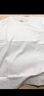 拇指白小T【三防T】二代短袖t恤男女纯棉夏季圆领白小丅打底衫小白t 【拍1发2】男款-皓白+墨黑 L 实拍图