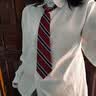 相伊恋人JK制服女2026春夏新款白衬衫百褶裙套装学院纯欲风女装辣妹短裙 长袖基础款衬衫【单件】 M 码【适合90-105斤】 实拍图
