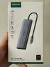 绿联Type-C扩展坞HDMI转接头4K60Hz拓展坞投屏千兆网口读卡USB3.0适用Macbook Air2025华为联想小米 实拍图