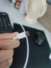 华为 5A数据线 USB Type-A 转 USB Type-C（白色） 1米 AP71  实拍图