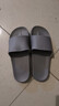 京东京造【糖果拖】拖鞋男士防滑轻便情侣防臭浴室拖凉拖鞋水泥灰42-43 实拍图