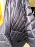 京东京造【air+零压羽绒】轻薄羽绒服男外套冬立领90鸭绒 曜石黑XXL 实拍图
