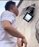 舒福佳（shufujia）太阳能庭院灯户外照明路灯室内外大功率高亮投光灯广场景观道路灯 实拍图