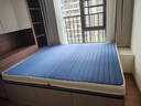 埃迪·蒙托棕垫 椰棕床垫 榻榻米垫  乳胶 踏踏米 宿舍床垫硬可折叠拆洗定做 亚麻蓝10CM（S型黄麻+乳胶） 1.8*2.0米 实拍图