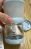 babycare歪头仿母乳防胀气奶瓶0-6月新生儿宽口径玻璃奶瓶婴儿100ml 0-1月 实拍图