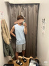 优衣库AIRism棉混纺无袖T恤男女装背心坎肩吸汗透气475363 60 浅蓝色 XS /160/76A 实拍图