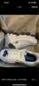 斯凯奇（Skechers）女鞋秋季蕾丝熊猫鞋厚底增高百搭休闲运动经典复古老爹鞋 白色/WHT 36 尺码偏大，建议选小半码 实拍图