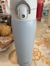 膳魔师（THERMOS）500ml保冷保温杯防滑硅胶底316钢男女士学生水杯子TCMD-500S-MBL 实拍图