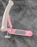 酷骑（COOGHI）儿童滑板车2-10岁可折叠大童滑滑车三轮加宽更稳更安全Q1 【Q1-加宽加厚发光轮】苍穹灰 实拍图