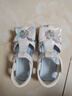 巴拉巴拉宝宝稳步鞋女童公主鞋包头凉鞋防滑护脚夏季婴儿鞋魔术贴 白蓝色调00318 27 实拍图