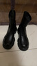 他她TATA喵爪靴2025秋冬百搭时装靴女短靴新款弹力靴 黑色 37 实拍图
