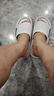 2025年踩屎感拖鞋家居防滑拖鞋女EVA防臭轻便超软凉拖鞋男 升级款-灰色 36-37 【建议拍大一码】 实拍图