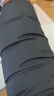 森马（Semir）陈都灵同款|90绒子长款羽绒服女2025冬新款三防H版型显瘦连帽外套 [雅黑]黑色（灰鸭绒）90001 M 实拍图