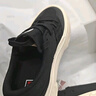 斐乐（FILA）官方川行鞋FOSSO男鞋复古帆布鞋新款休闲鞋 黑-BK 42.5 实拍图
