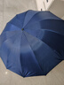 嘻希茉雨伞超大号加固加厚结实抗风男女学生防晒防紫外线半全自动遮阳伞 约130cm加强加固反向伞【黑色】 实拍图