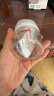贝亲（Pigeon）玻璃奶瓶 第3代 宽口径 婴儿奶瓶 80ml  AA185  SS码 0个月以上 实拍图
