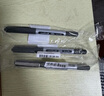 uni三菱 uni-ball EYE黑色中性笔高颜值0.5黑笔签字笔商务直液式走珠笔学生水笔水性笔 UB-150 3支 实拍图