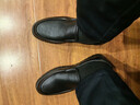 奥康（Aokang）皮鞋男商务休闲鞋套脚舒适日常简约驾车休闲皮鞋黑色41码 实拍图