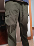 Homlean美式机能伞兵工装裤男春夏宽松小众阔腿休闲登山长裤S6603军绿2XL 实拍图
