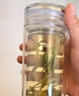 水宜生玻璃杯双层水杯男士银离子抑菌弱碱泡茶杯防烫耐高温保温车载 实拍图