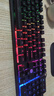银雕(YINDIAO) K500键盘彩包升级版 机械手感 游戏背光电竞办公 USB外接键盘 全尺寸 黑色混光有线键盘 实拍图