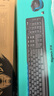 罗技（Logitech）MK275 键鼠套装 无线键鼠套装 办公键鼠套装 全尺寸 商务键鼠套装 带无线2.4G接收器 黑蓝色 实拍图