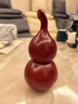 MPPMCK正宗小叶紫檀木小葫芦手把件绿檀文玩木雕工艺品把玩盘玩包浆解压 小叶紫檀葫芦手把件 实拍图