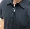 京东京造【100支高洁纱】polo衫男短袖男士t恤礼物 黑L 实拍图