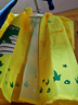 牧萌儿童雨衣男女童幼儿园小童小孩宝宝全身雨披 黄色萌趣恐龙 XL 实拍图