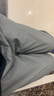 佐丹奴休闲裤男薄款抽绳松紧腰收脚慢跑男裤子纯色束脚裤01119066 实拍图