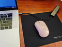 罗技（Logitech）M221轻音鼠标 无线鼠标 办公鼠标 对称鼠标 带无线微型接收器 茱萸粉 实拍图