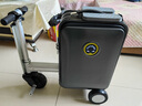 Airwheel爱尔威电动行李箱骑行拉杆箱可登机载人代步旅行箱可坐20英寸 实拍图