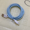 帅玺 适用iphone14数据线手机充电线苹果13快充usb12Pro平板11ipad短款xr (两条装)-天空蓝清新绿 1.5米 实拍图