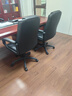 博泰电脑椅 老板椅 办公椅子座椅转椅 职员椅家用椅 黑色皮椅9230 实拍图
