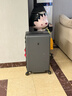 地平线8号（LEVEL8）行李箱 密码拉杆箱女男托运旅行PC箱26英寸大容量 旅行者系列灰色 实拍图