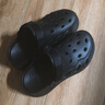 卡帕（Kappa）官方女鞋透气洞洞鞋凉鞋休闲运动外穿凉拖鞋子女 黑色 35-36 实拍图