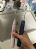 飞利浦（PHILIPS）【肖战推荐】电动牙刷钻石3系声波震动牙刷微泡水流科技送女友/男友情侣礼物 纪恋日 【钻3情侣装B】牙刷2支+刷头4支 实拍图