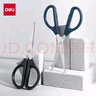得力(deli)1办公生活家用剪刀 小剪子手工剪纸刀 办公用品 蓝色6045-ES 实拍图