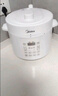 美的（Midea）电压力锅5L家用4-6人0涂层精钢胆高压电饭锅 全自动智能预约开盖火锅煲汤煮粥MY-E5622双胆电饭煲 实拍图